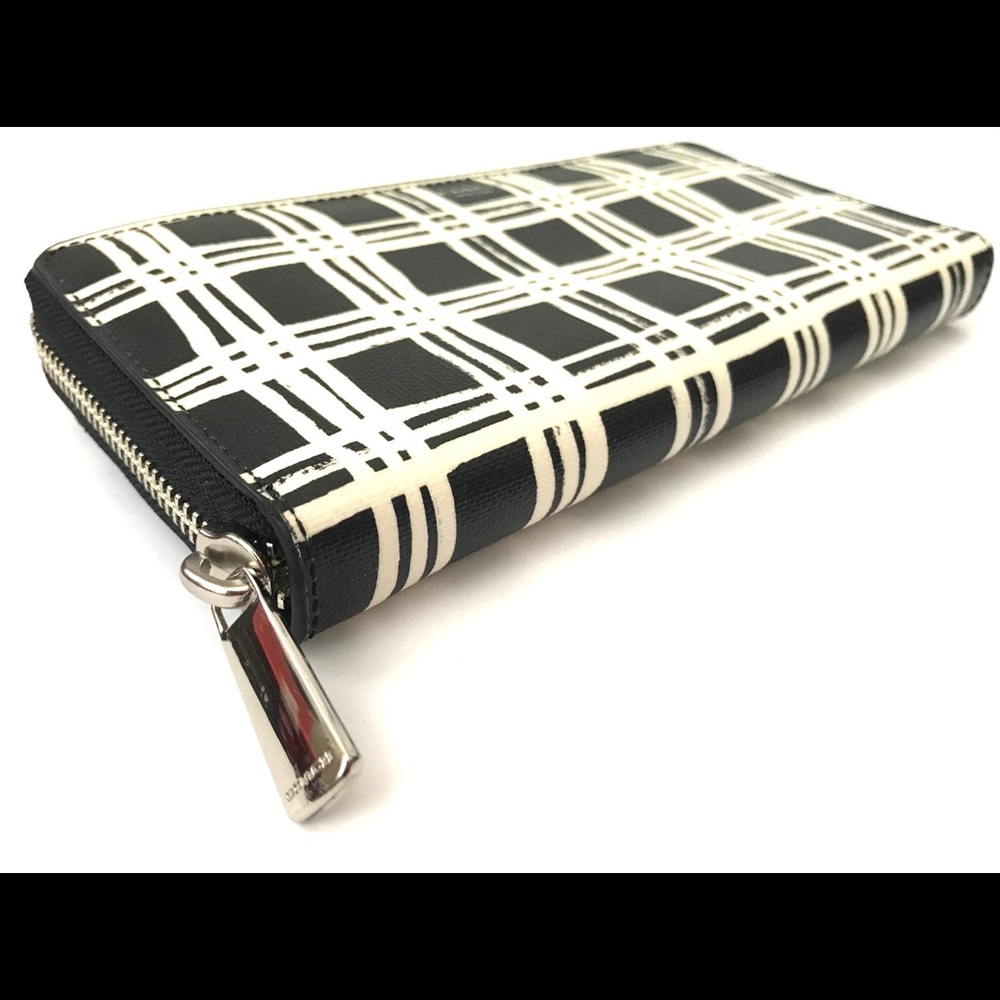 ❤️🆕 NEW Coach Black &White Zippered Wallet - Picture 5 of 9